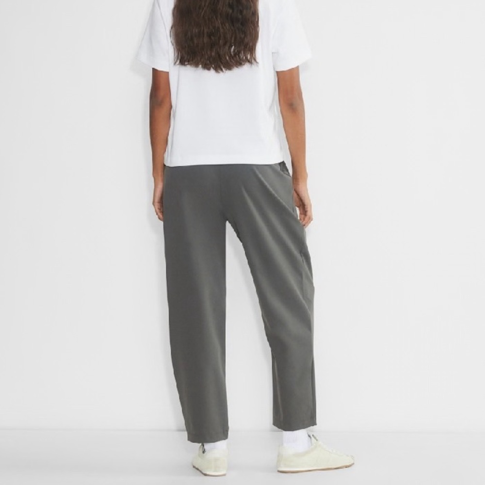 Babaton The Group Weekender Pant Size S Gray Joggers Pockets Pull On High Rise - Picture 2 of 10